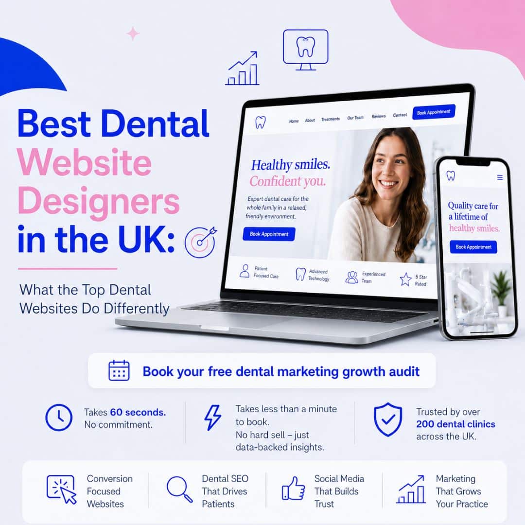 Top Dental Website Design Agencies In The UK 2026